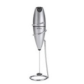 BonJour Oval Frother with Stand in Silver